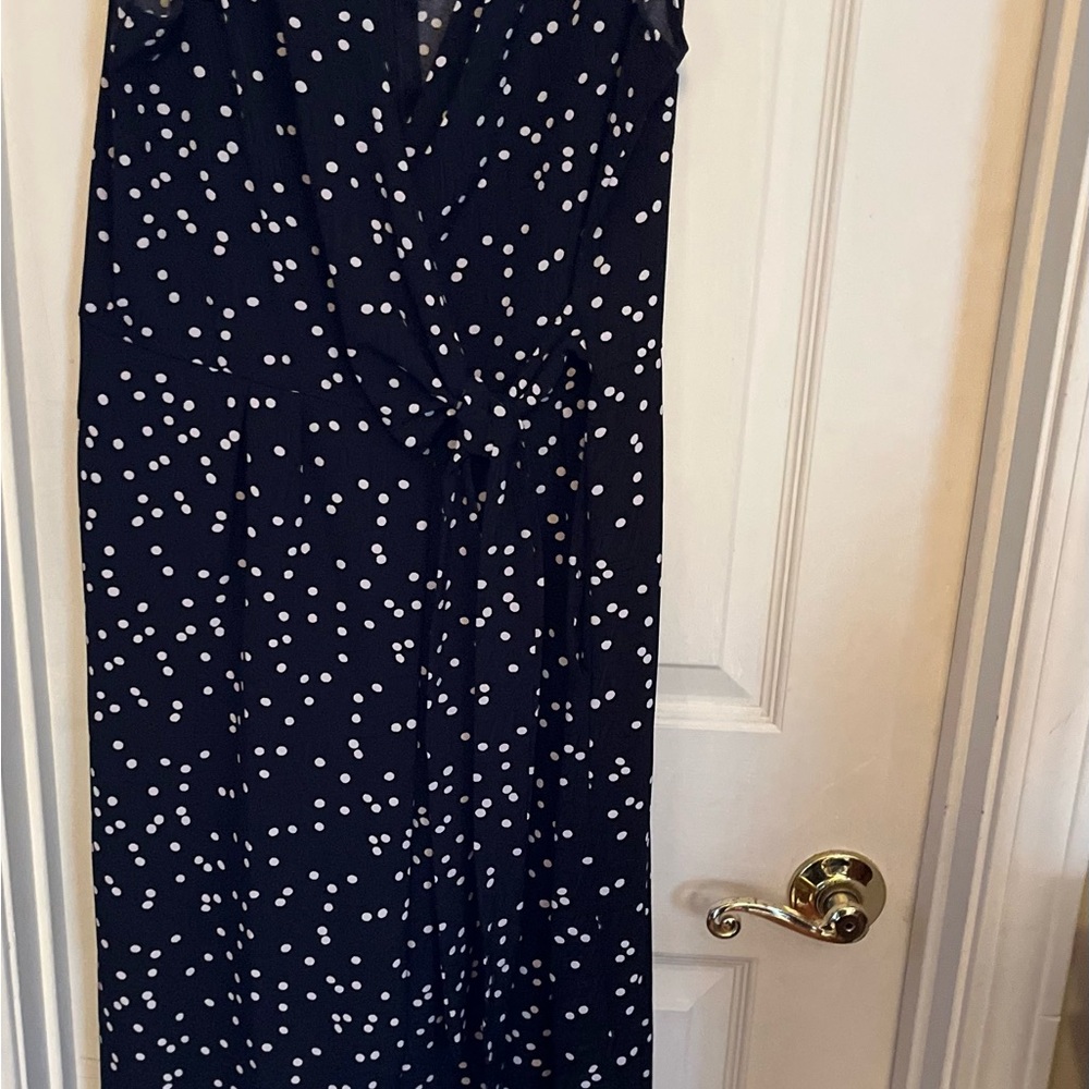 Polka Dot Wrap Skirt